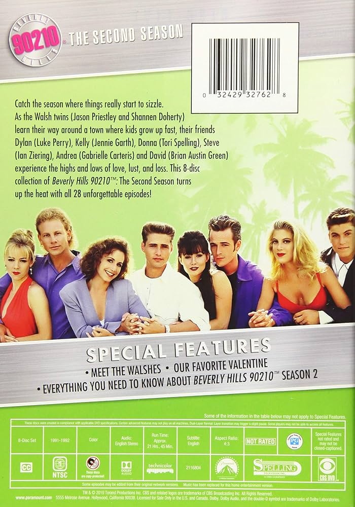 その他 Beverly Hills 90210: Complete Second Season [DVD] [Import] Beverly Hills 90210: The Complete Second Season [8 Discs
